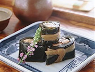名古屋コーチン昆布巻き